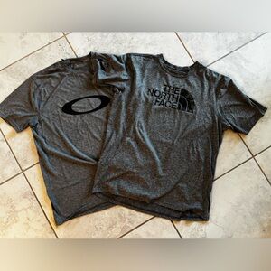 Men’s Oakley & The North Face Dry Fit T-Shirts